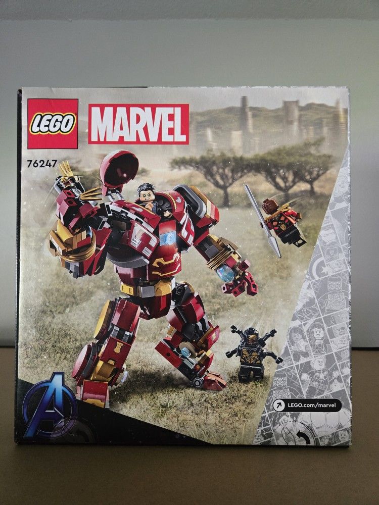 Lego Marvel Hulkbuster Battle For Wakanda Set