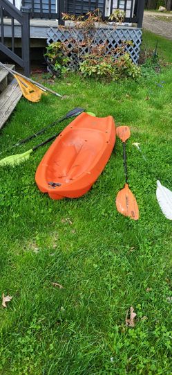 Estate sale! Must GO- Kayaks, canoes, aluminum boat etc