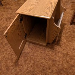 Side Table ,  Storage And Magazine Holder 
