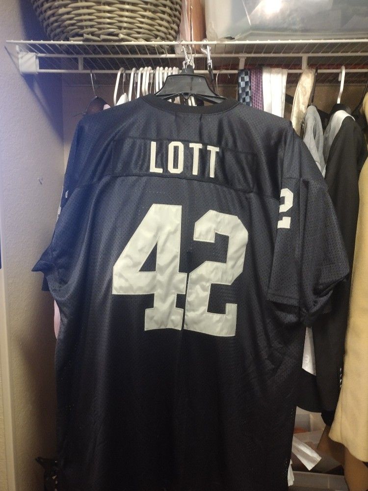 Mitchell & Ness Throwback 1991 Los Angeles Raiders Ronnie Lott Jersey