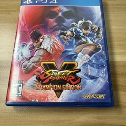 PS4 Street Fighter V Champion Edition 