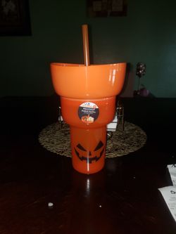 24oz Halloween Stadium Tumbler  Please Read Descriptions 