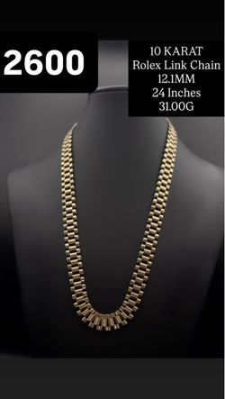 10KT Rolex Chain