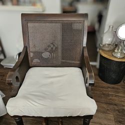 Wood And Wicker Chairs