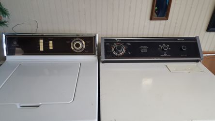 Washer and dryer