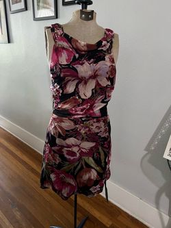 Lulus Floral Print Sleeveless Mini Dress Size S