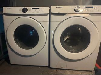 Samsung Front Load Washer and Dryer Set