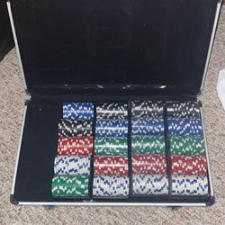 Poker Set With Case