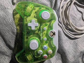 Pdp rock candy green Xbox one wired controller