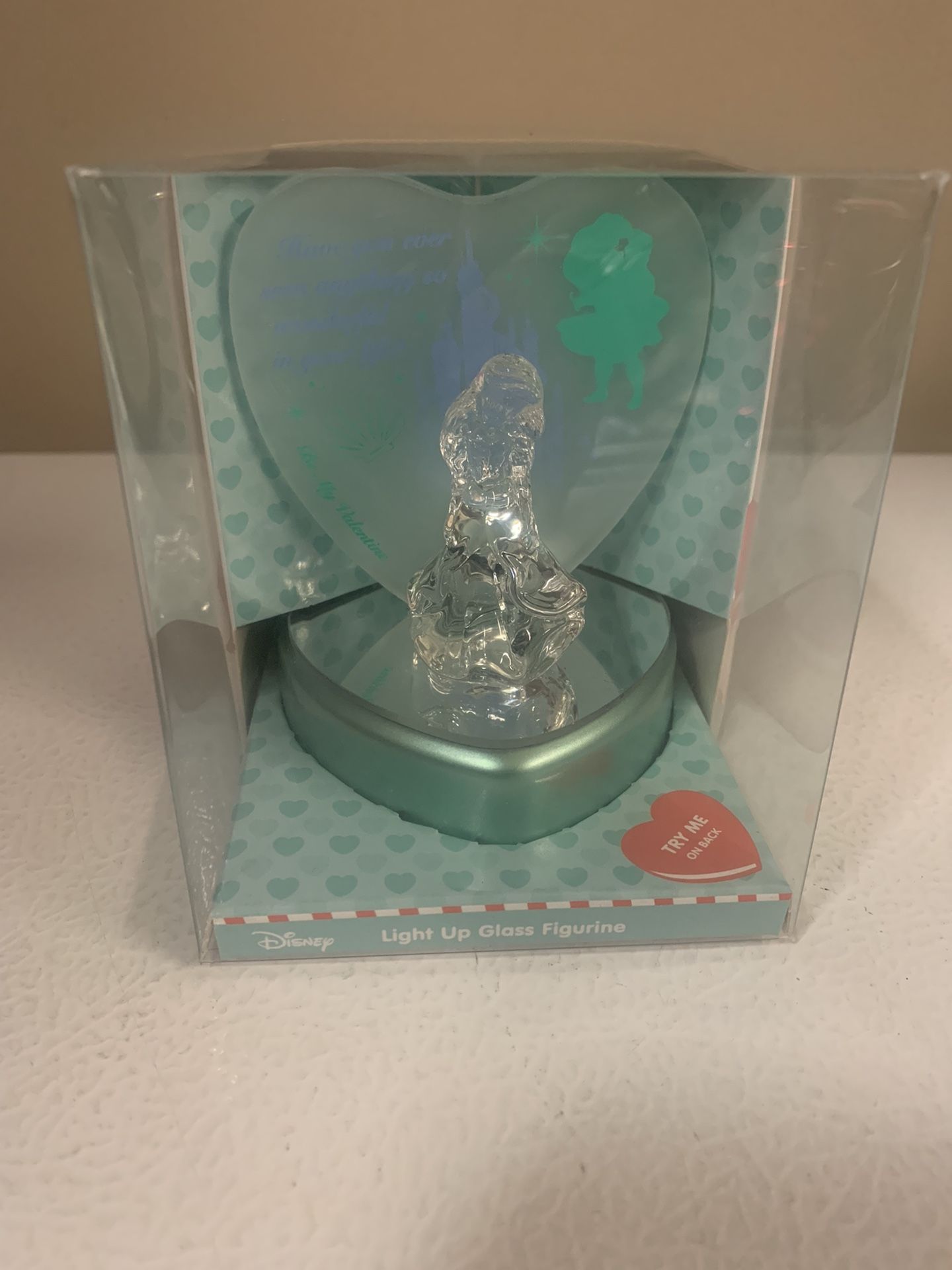 Disney “ Ariel “ Glass Figurine 