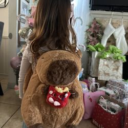 Cute Capybara Backpacks 