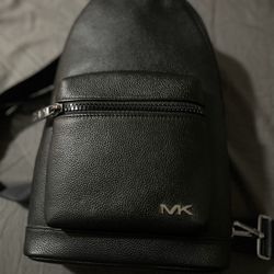 Michael Kors Cooper Pebbled Leather Sling Pack