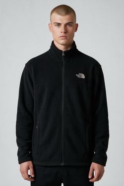 The North Face Black Full-Zip Fleece Jacket