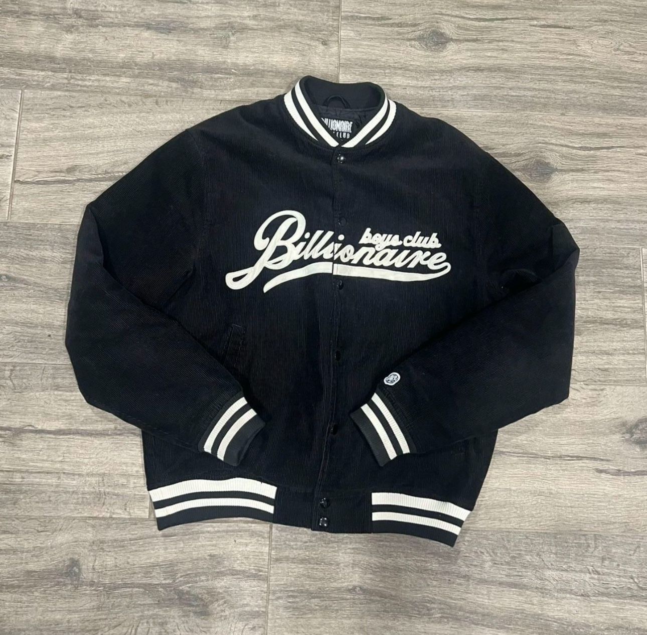 Billionaire Boys Club Space Crew Corduroy Varsity Jacket Mens Size XL