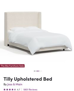 NEW IN BOX! - Tilly Upholstered Queen Size Bed - Joss &Main