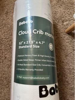 Crib/toddler mattress