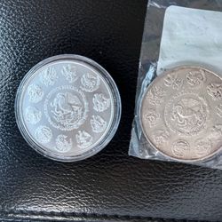 2  2105 Mexican 1 Oz Libertad