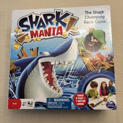 Shark Mania Spinmaster Kids Board Game