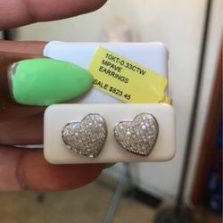 Diamond Earrings 10k 