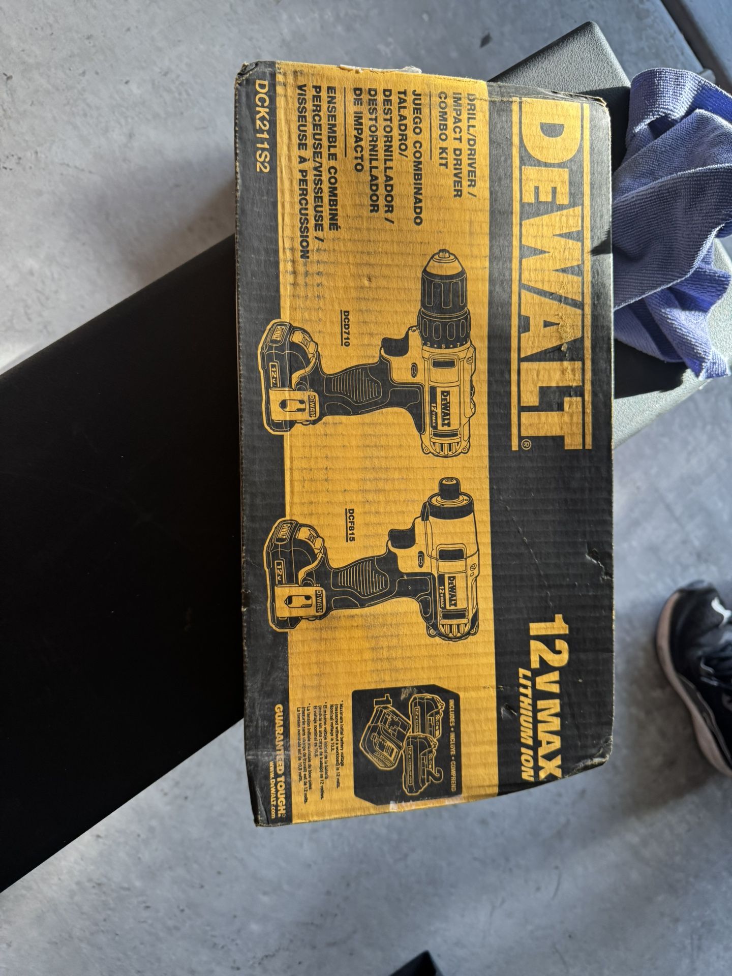 DeWalt Drill Kit With Battery