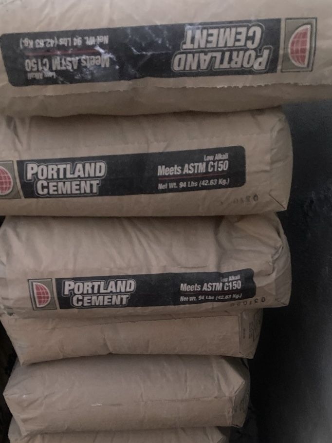 Cemento Portland En $15 Cada Uno