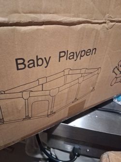 Small playpen with mat 47x47
