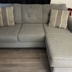 Small Sectional couch and chair