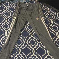 Grey adidas pants