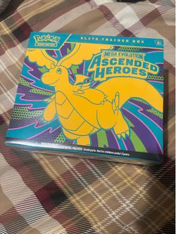 Pokemon Mega Evolution Ascended Heroes Elite Trainer Box