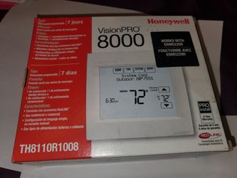 Honeywell Vision PRO 8000 TH8110R1008