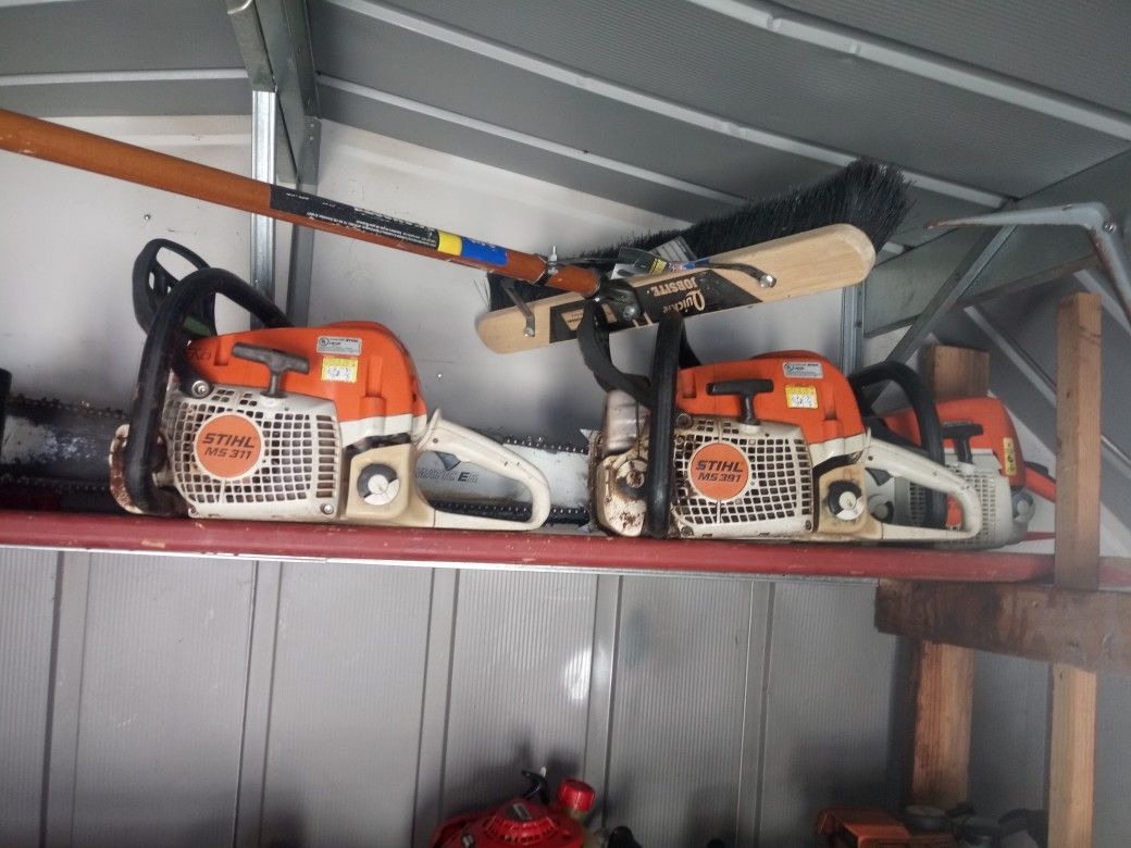 Stil chainsaw in good condition nothing's wrong $450 each