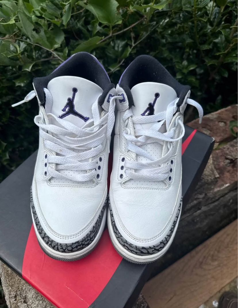 Jordan 3 Dark Iris