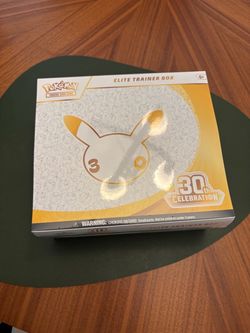 30th Celebration ETB - Elite Trainer Box - Sealed Pokemon TCG Cards