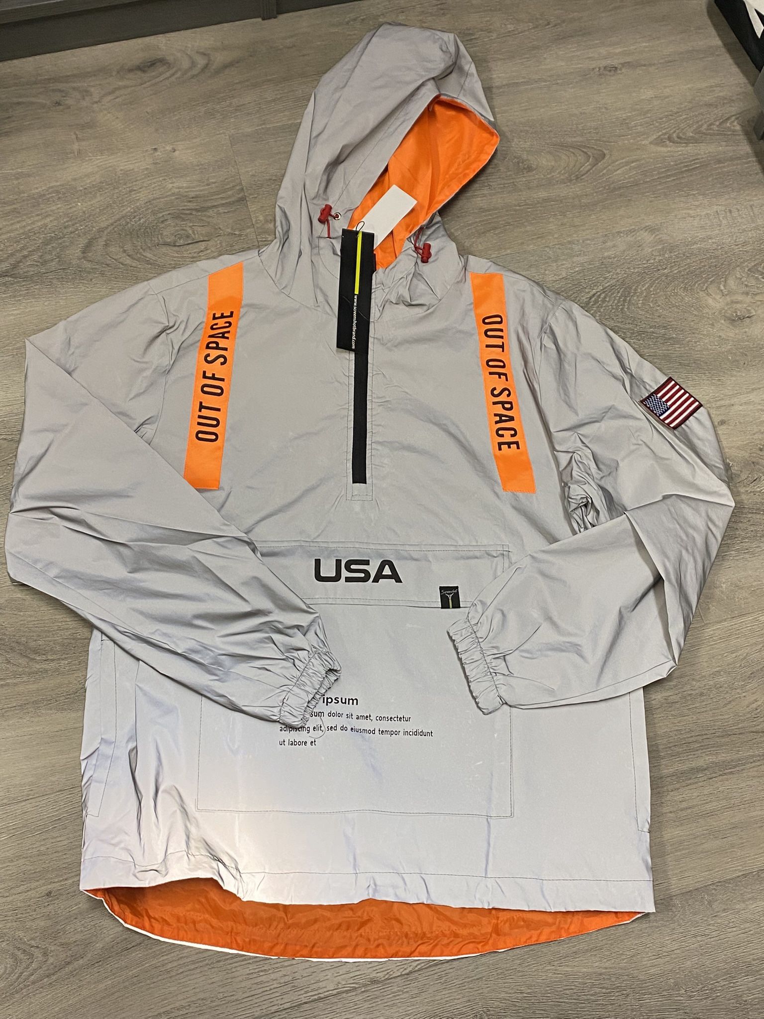 Men’s Windbreaker Reflective - Small