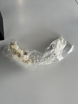 Wedding Headpiece for Bride,Crystal Bridal Headpiece,Silver Bridal Headpieces for Wedding,Wedding Headbands with Pearl Hair Vine Rhinestone Jewelry Ha