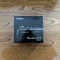 Canon PowerShot G7 X Mark II Brand New 