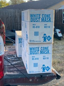 Cone dust masks