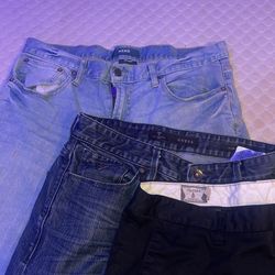 Jeans And Volcom Shorts