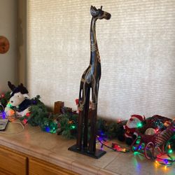 Wooden Giraffe 