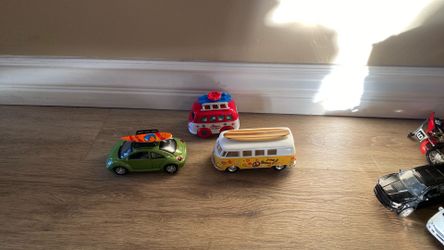 Diecast Volkswagens With Surf Boards