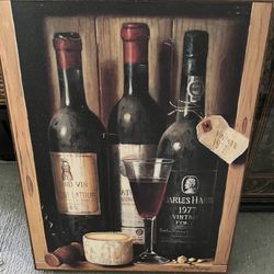 Antique  Paint on Wood