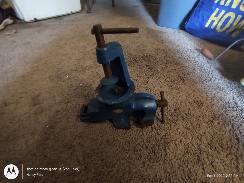 Gibraltar Cast Iron Swivel Bench Vice Universal 360°