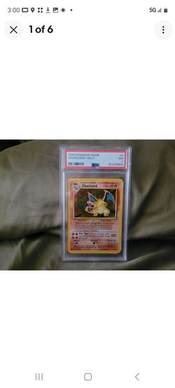Rare 1999 Pokémon Charizard And Snorlax Jungle Holographic Non-Shadowless Trading Game Cards Graded By PSA Very Reasonable Offers Considered