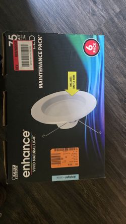 Feit - Kit de reacondicionamiento de focos empotrables de 5-6 pulgadas, 2700K 925 lúmenes, paquete de 6 unidades