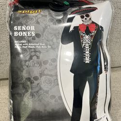 Señor Bones Halloween Costume 
