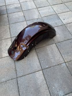 2018 Harley Davidson street glide rear fender
