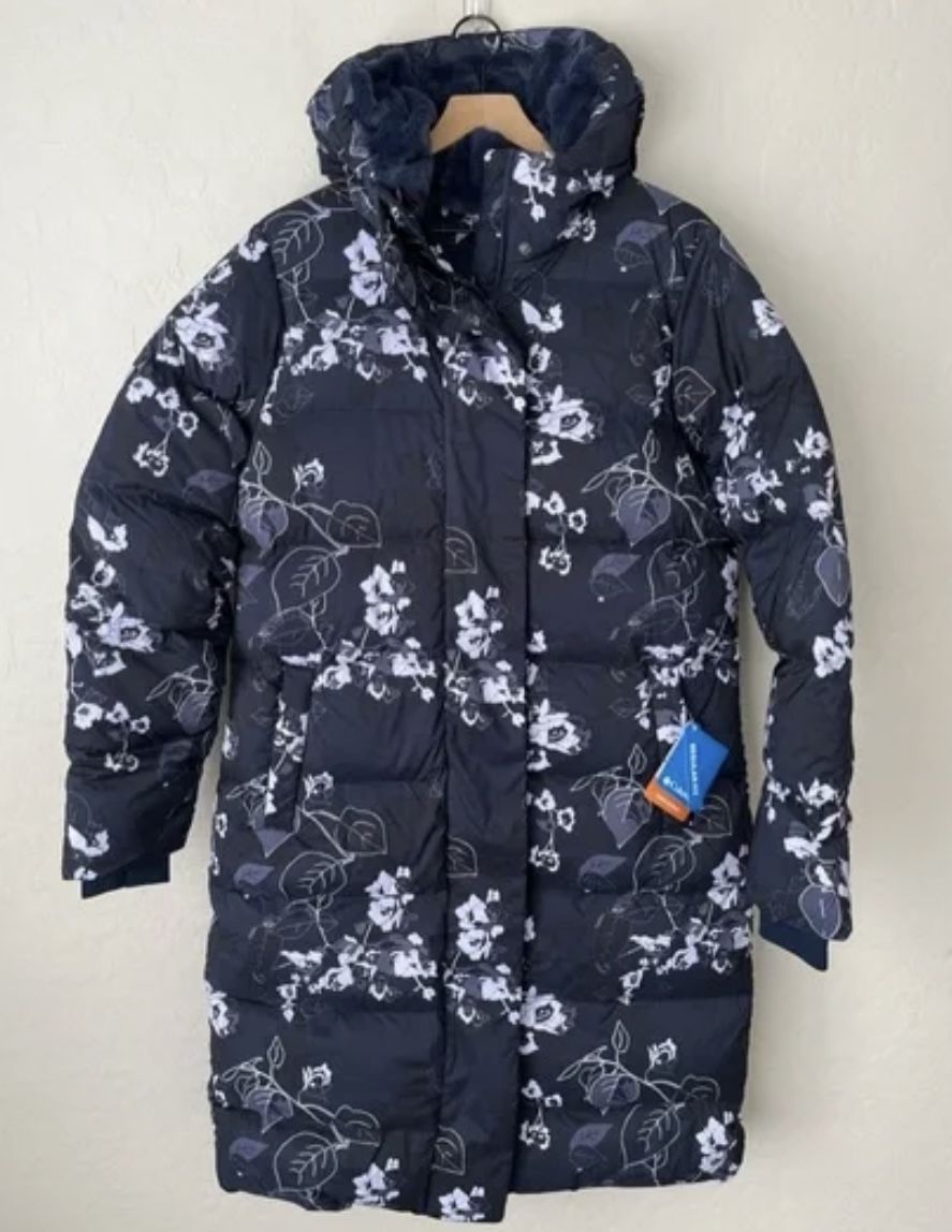 Columbia Women’s Down Long Parka Jacket Medium