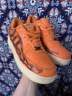 Air Force 1 “orange Skeleton”