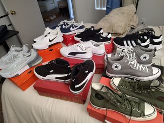 10 Pairs New unworn shoes size 12