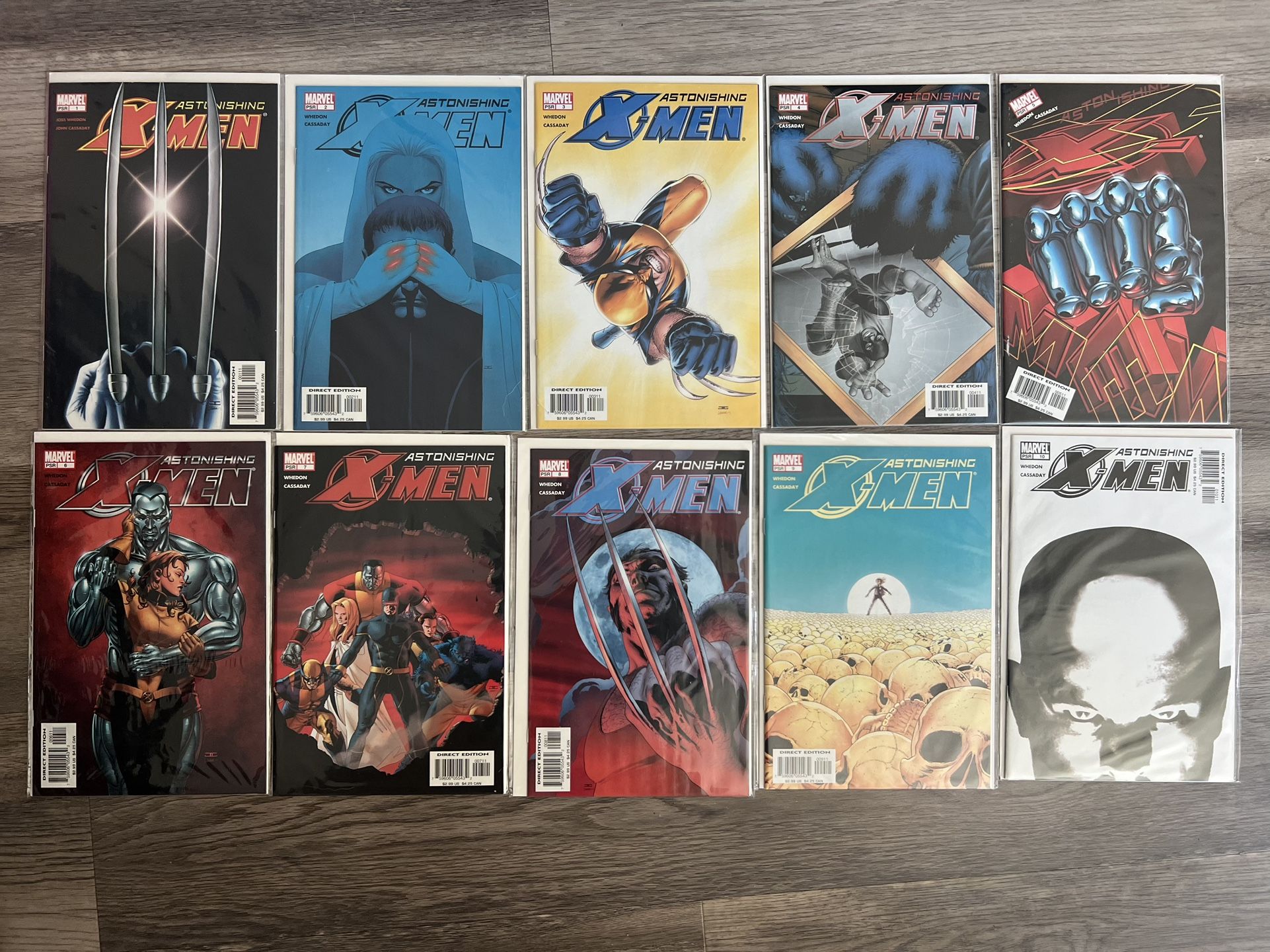 Astonishing X-Men Issues 1-10 set